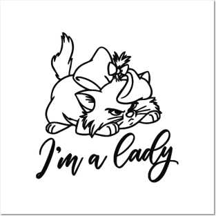 I am a lady Aristocats Posters and Art